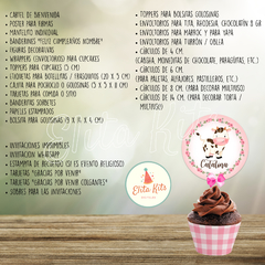 Kit Imprimible granja nena