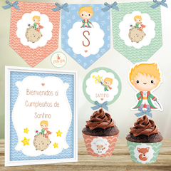 Kit Imprimible El Principito decoracion cumpleaños
