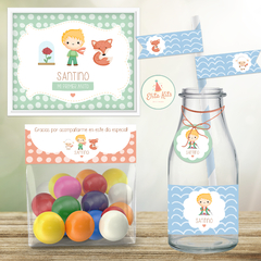 Kit Imprimible El Principito decoracion mesa dulce