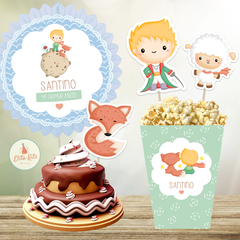 Kit Imprimible El Principito decoracion torta cake topper