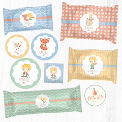 Kit Imprimible El Principito decoracion golosinas candybar