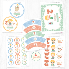 Kit Imprimible El Principito, Personalizado