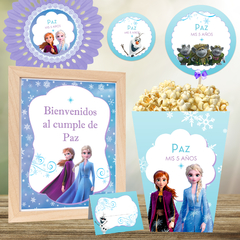 Kit imprimible Frozen decoracion candybar