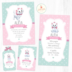 Kit Imprimible Gatita Marie