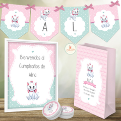 Kit Imprimible Gatita Marie
