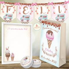 Kit imprimible Helados