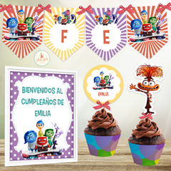 Kit imprimible Intensamente 2 Inside Out 2