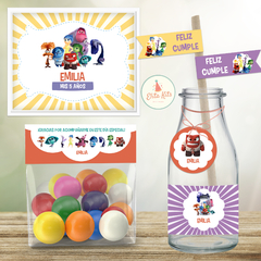 Kit imprimible Intensamente 2 Inside Out 2