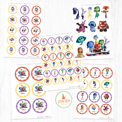 Kit imprimible Intensamente 2, Personalizado