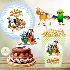 Kit imprimible La Granja de Zenón Varón Cumpleaños
