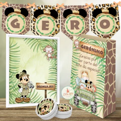 Set de fiesta mickey safari