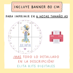 banner imprimible para cumpleaños de sarah kay