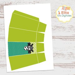 Kit imprimible fútbol personalizado cumpleaños