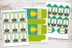Kit imprimible fútbol personalizado cumpleaños