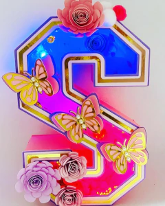 Letras y Números 3D visor con LED - comprar online