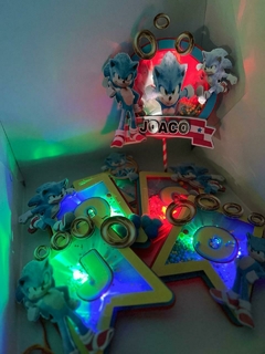 Banderín Visor con LED x letra - tienda online
