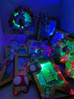 Imagen de Banderín Visor con LED x letra