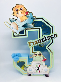 Letras y Números 3D visor con LED - tienda online