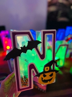 Letras y números 3D cristal - comprar online