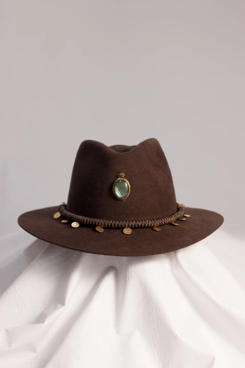 Gypsy Soul Labradorita - Chapéu em Lã de Alpaca - comprar online