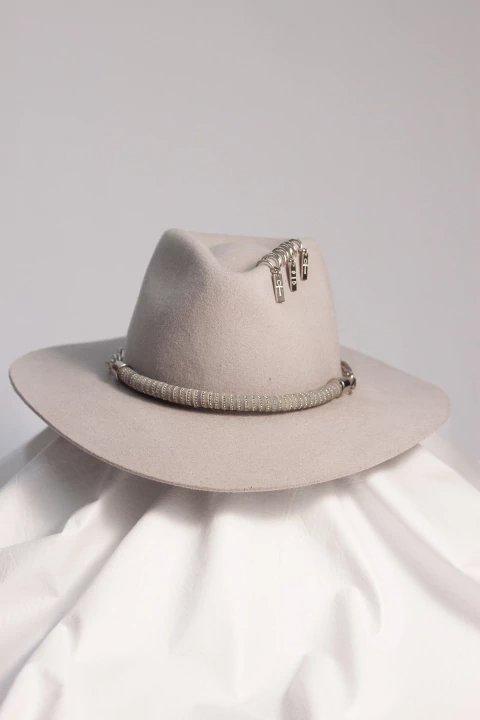 Egypt Cinza - Chapéu em Lã de Alpaca - comprar online