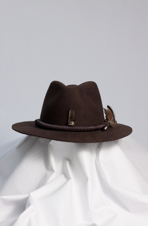 Quartzo - Chapéu em Lã de Alpaca - comprar online