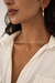 Colar Fio de Nylon Trevo Cravejado - Liz For You