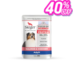 Pouch saludable / Pollo y Salmón - Patita Patita Adiestramiento