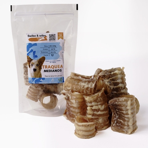 Traquea de vaca Media 50 - 60gr