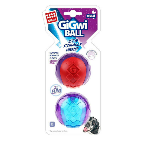 Pelota con chifle MEDIUM x 2