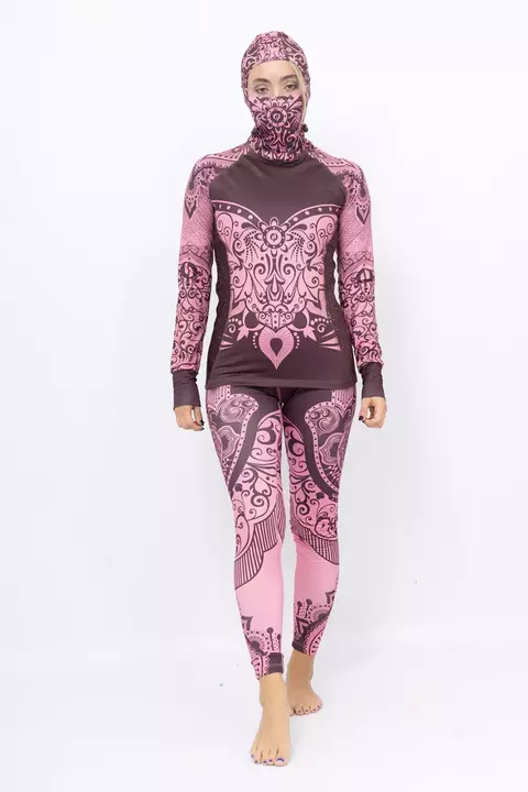 Calza Térmica Clásica Hamsa • Rosa • Opiparo Pepino