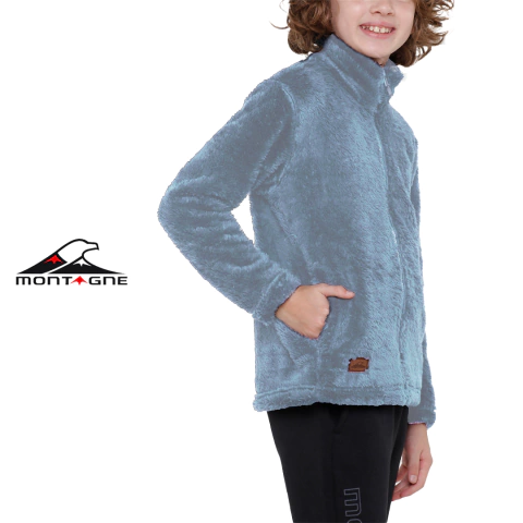 Campera Corderito Colby Niños • Sky blue • Montagne - comprar online