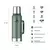 Termo Clásico 950 Ml Manija y Tapon Cebador • Verde • Stanley - comprar online