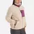 Campera Polar Corderito Sherpa Mujer • Beige, dark orchid • Nexxt - SIETE CUMBRES