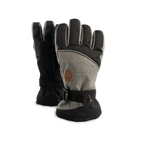Guantes de esquí Honolua Junior • Gris • Ombak - comprar online