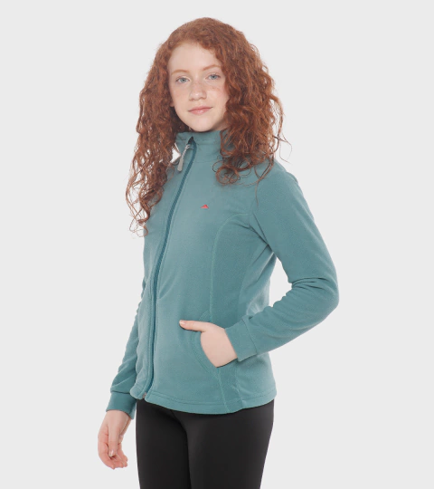Campera micropolar Maitena Junior • Verde • Montagne - SIETE CUMBRES