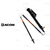 Par de bastones plegables • 115 a 135 cm • Naranja • Acon