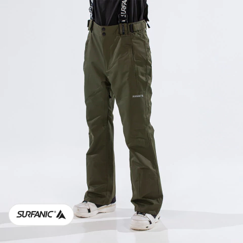 Pantalón de esquí Comrade Hombre • Dark khaki • Surfanic - comprar online