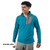 Buzo Micropolar Domuyo Hombre • Azul petroleo • Makalu - comprar online