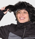 Campera de esqui 10K Harley • Negro, Gris Melange • Montagne en internet