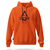 Buzo canguro Hood MTN con capucha Unisex • Naranja • Trown - SIETE CUMBRES