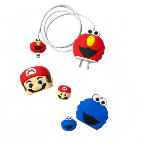 PROTECTOR DE CARGADOR DISEÑOS COMECARGADOR Y COMECABLE