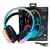 AURICULARES VINCHA BLUETOOTH DISCO PULSE RGB GGPG580 - comprar online