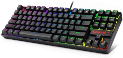 *** TECLADO GAMER REDRAGON KUMARA RGB K552RGB-1
