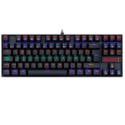# TECLADO GAMER REDRAGON KUMARA 2 RAINBOW K552-KR