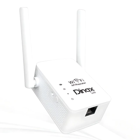 EXTENSOR DE RANGO REPETIDOR WI FI 2 ANTENAS DINAX REP-RP4200C