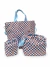 Imagem do Bolsa Manübagú | Quadriculado azul e marrom
