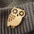 Broche de madeira | Coruja
