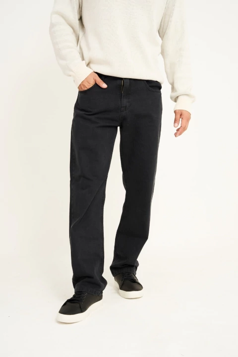 JEAN BAGGY BLACK IN - comprar online