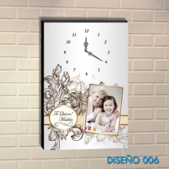Cuadro Reloj 30x40 cm - EncuadrARTE